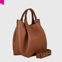 ABRO ESSENTIAL Shopper mittel Leder Agave