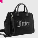 JUICY COUTURE IRIS VELVET RHINESTONES Shopper mittel