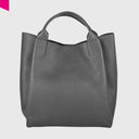 ABRO ESSENTIAL Shopper gross Leder Agave