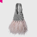 HIBOURAMA VANNIFIQUE MINI PLUMES Handtasche