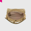 ABRO TEMI Schultertasche mittel Leder Suede