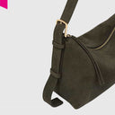 LES VISIONNAIRES MARIE BAGUETTE SLOUCHY BUCKLE COZY Schultertasche