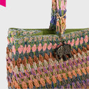 ANOKHI BOOK TOTE CROCHET Handtasche gross