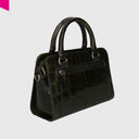 BURKELY COOL COLBIE Handtasche klein Leder 3D Croco-Druck