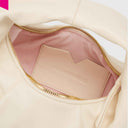 LES VISIONNAIRES GRETA MINI ESSENTIAL SILKY Handtasche aus hochwertigem Silky Leder mit praktischem Innenfach und verstellbarem Schultergurt