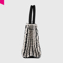 ANOKHI BOOK TOTE CROCHET Handtasche mittel