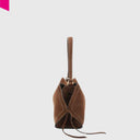 ABRO Handtasche NECESSITY klein Leder SUEDE