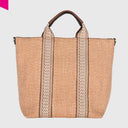 ABRO KAIA Shopper Raffia