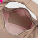 Kleine LES VISIONNAIRES GRETA MINI ESSENTIAL SILKY Umhängetasche aus luxuriösem Silky Leder mit sicherem Reißverschluss und verstellbarem Schultergurt