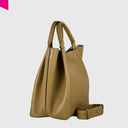 ABRO ESSENTIAL Shopper mittel Leder Agave