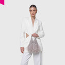 HIBOURAMA VANNIFIQUE MINI PLUMES Handtasche