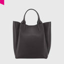 ABRO ESSENTIAL Shopper mittel Leder Agave