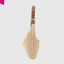 ABRO NANA Beuteltasche klein Raffia