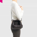 LES VISIONNAIRES GRETA MICRO WEAVE SILKY Handtasche