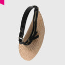 ABRO NANA Beuteltasche klein Raffia