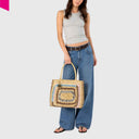 ANOKHI BOOK Shopper Raffia gross