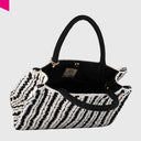 ANOKHI BOOK TOTE CROCHET Handtasche mittel