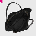 ABRO WILLOW Shopper gross Leder Agave black-gold