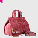 IRIS CRINKLED VELVET Shopper mittel