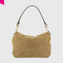 ABRO TEMI Schultertasche mittel Leder Suede