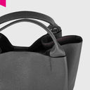 ABRO ESSENTIAL Shopper gross Leder Agave