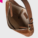 ABRO NANA Beuteltasche klein Leder Suede