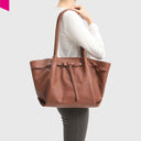 LES VISIONNAIRES BONNIE GRANDE ESSENTIAL SOFT GRAINY Shopper