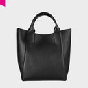 ABRO ESSENTIAL Shopper mittel Leder Agave