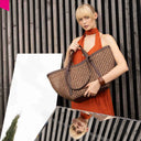 ABRO COSMO Shopper gross Raffia