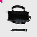 REBELLE Poppy Nylon Mini Handtasche in modernem Design mit verstellbarem Schulterriemen und praktischem Innenfach
