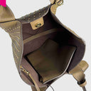 ABRO ESSENTIAL Shopper mittel Leder Agave