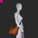 ABRO EBONY Beuteltasche Leder Dalia