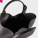 ABRO ESSENTIAL Shopper gross Leder Agave