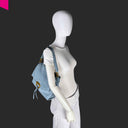 ABRO TEMI Schultertasche mittel Leder Suede