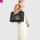BURKELY COOL COLBIE Laptoptasche 15.6'' 3D Croco-Druck