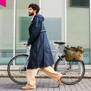 CITY Bike Satchel Fahrradtasche oliv im Alltagseinsatz beim Pendeln
