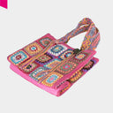 ANOKHI BOOK TOTE CROCHET Handtasche mittel