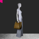 ABRO ESSENTIAL Shopper gross Leder Agave