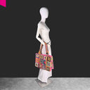 ANOKHI BOOK TOTE CROCHET Handtasche mittel