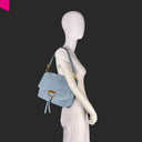 ABRO TEMI Schultertasche mittel Leder Suede