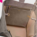 ABRO TEMI Shopper Leder Suede