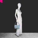 ABRO TEMI Schultertasche mittel Leder Suede