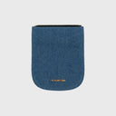 Blaue Denim Wechselklappe für HERO Collection Taschen mit einfachem Reißverschluss zum schnellen Wechseln